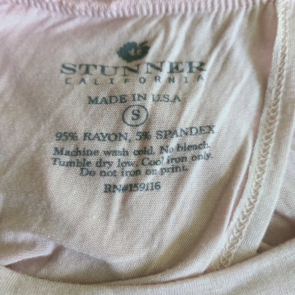 Nwd STUNNER CALOFORNIA short sleeves tulip back top - Picture 3 of 4